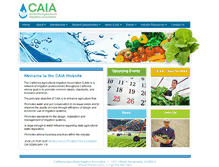 Tablet Screenshot of calagirrigation.com